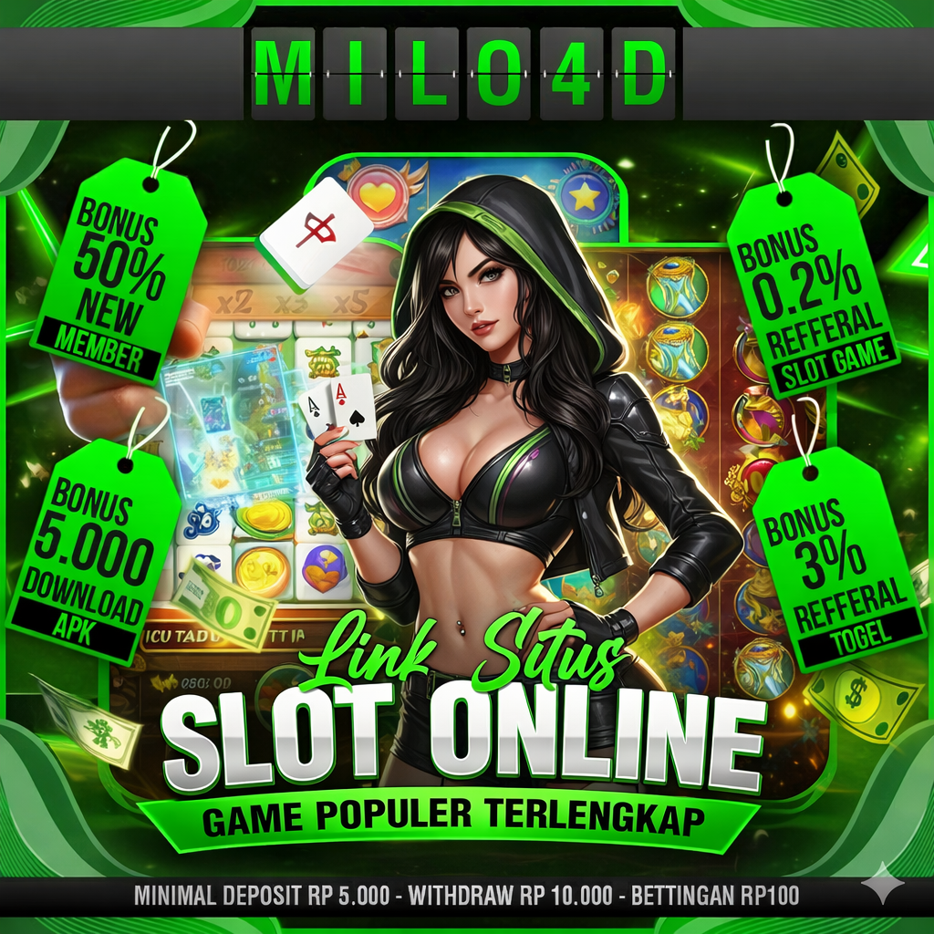 MILO4D 🎰 Agen Slot88 Terbaru Pasti Gacor Mudah Maxwin & Toto 4D Terlengkap
